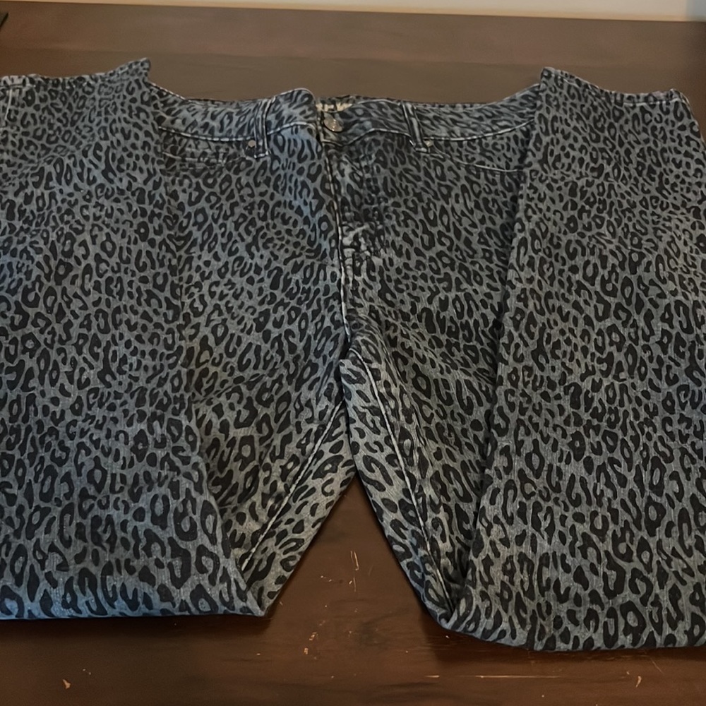 Rewash Juniors' Nikki Printed Denim Jeggings - Picture 5 of 10